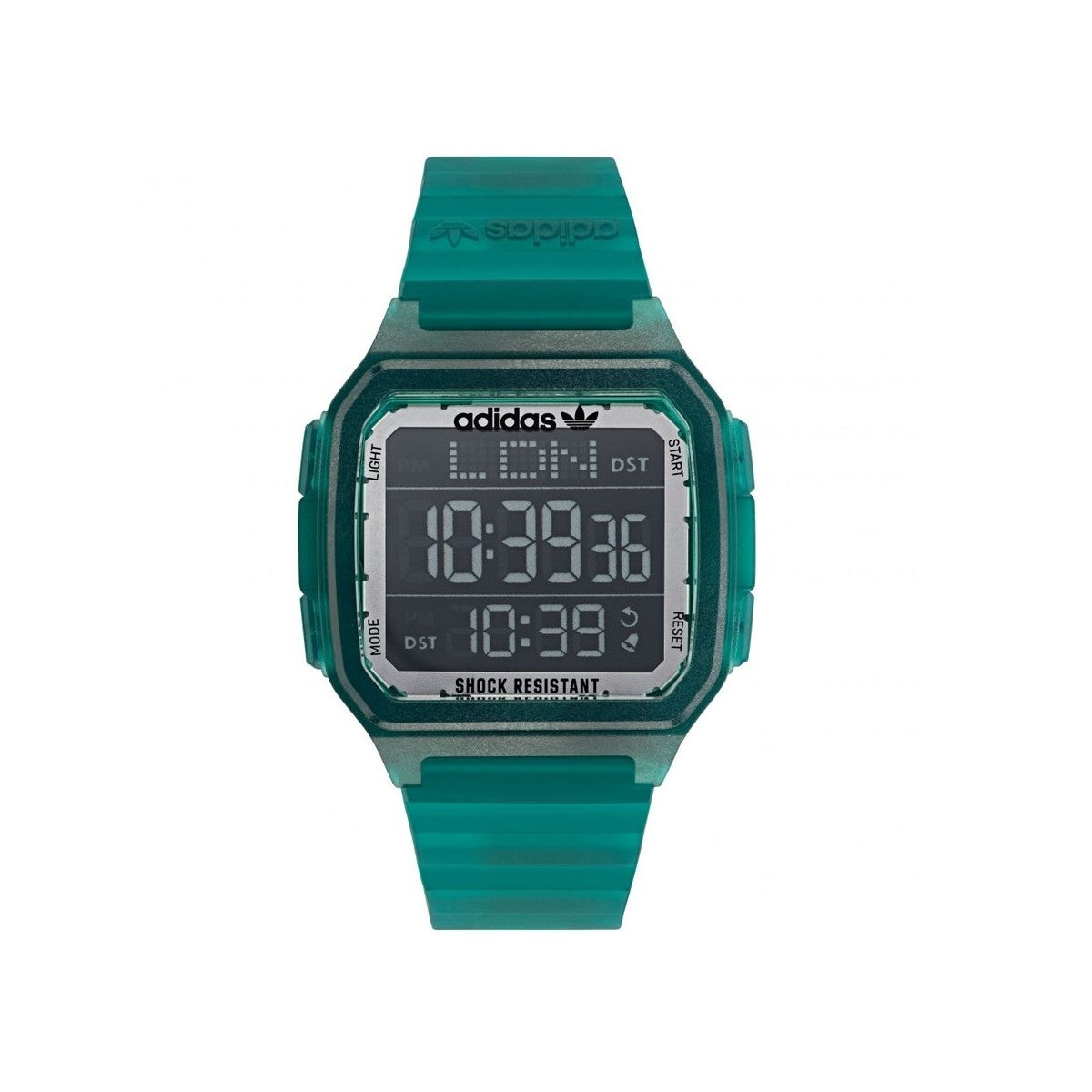 Adidas AOST22048 watch for man with a grey dial and resin strap.