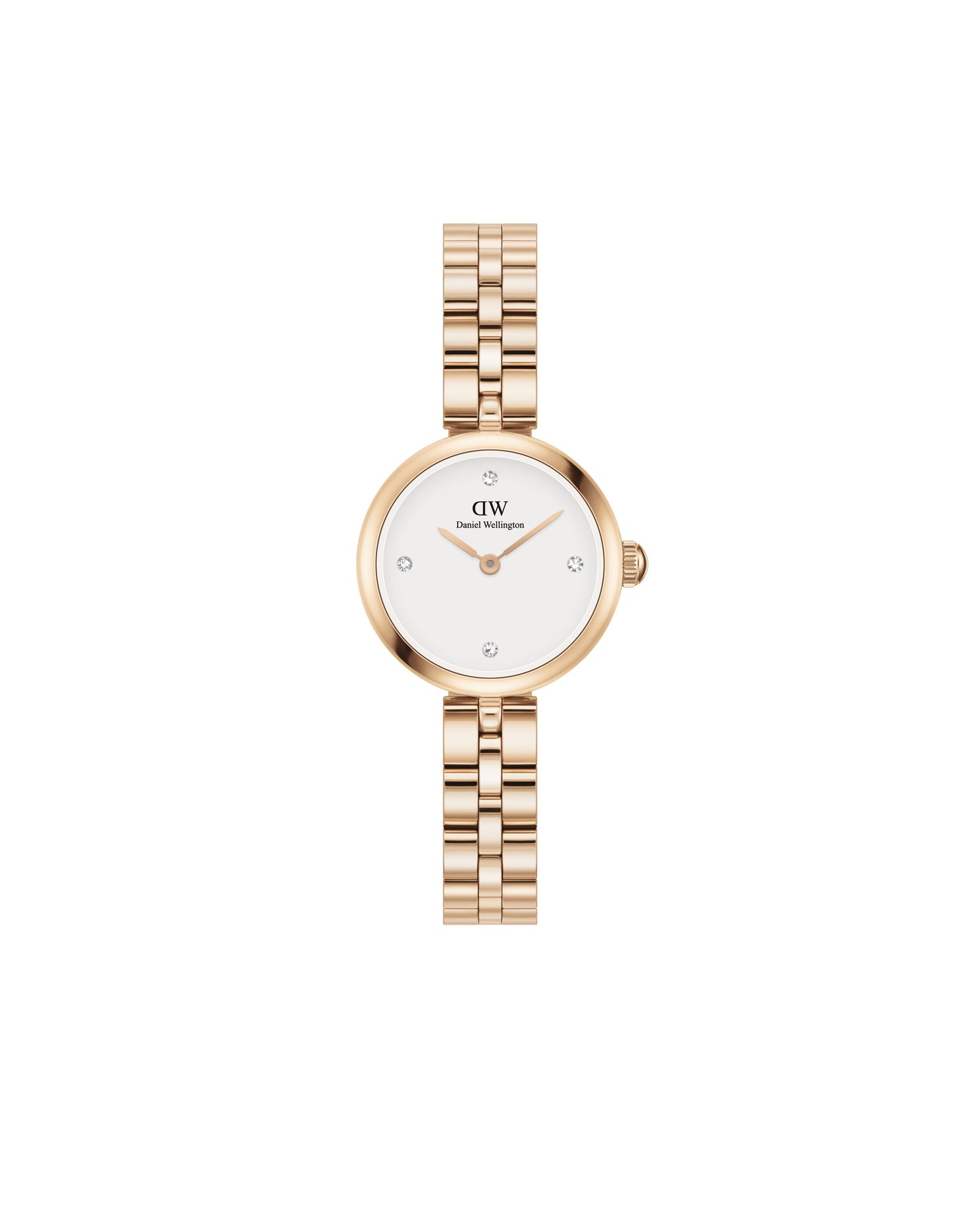 Daniel Wellington DW00100717 watch for women with a white dial and stainless steel strap.