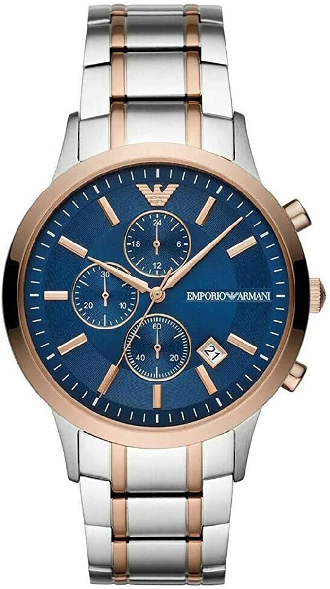 Armani AR80025 Men Watch 43mm 5ATM