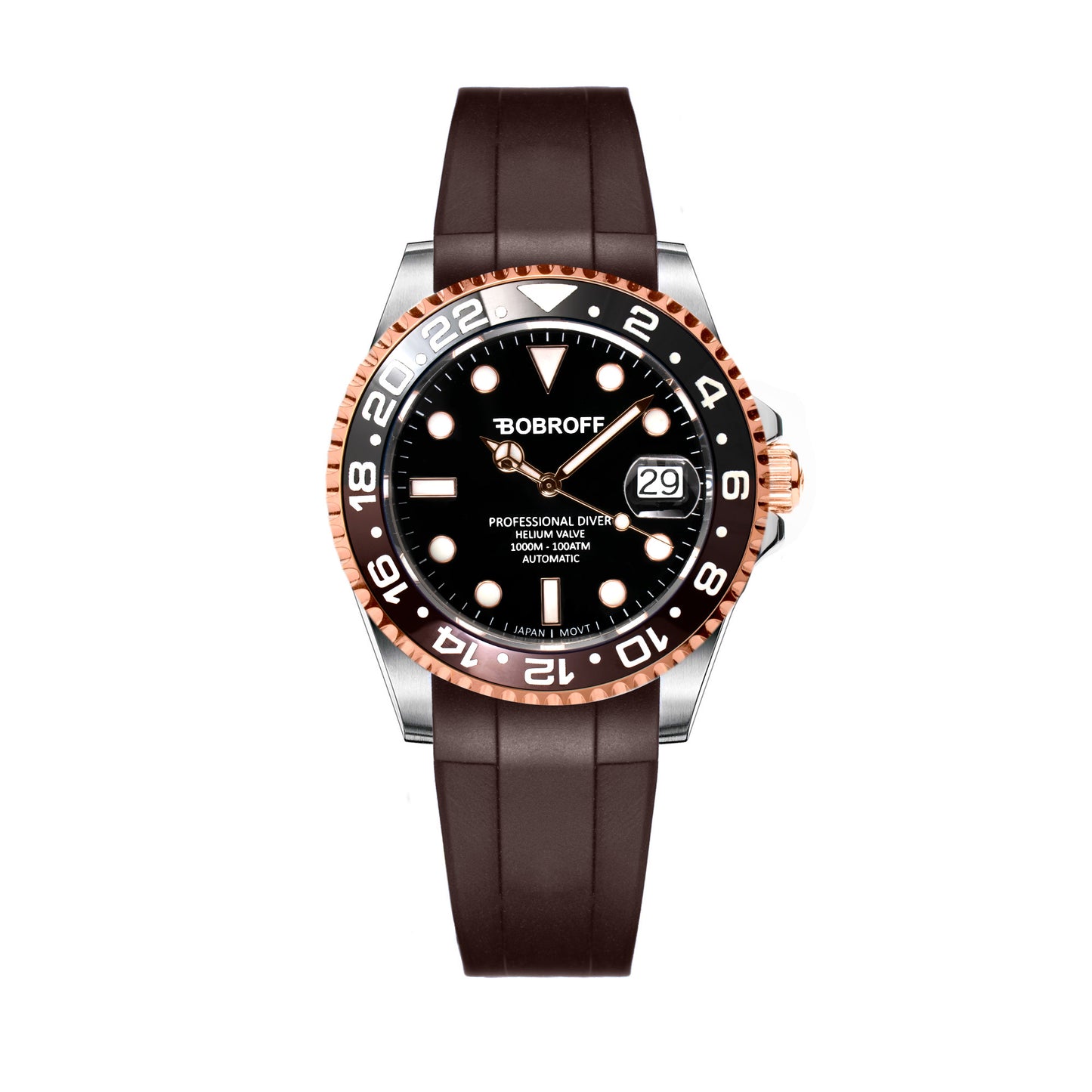 Bobroff BF0007-CM Unisex Watch 41mm 100ATM