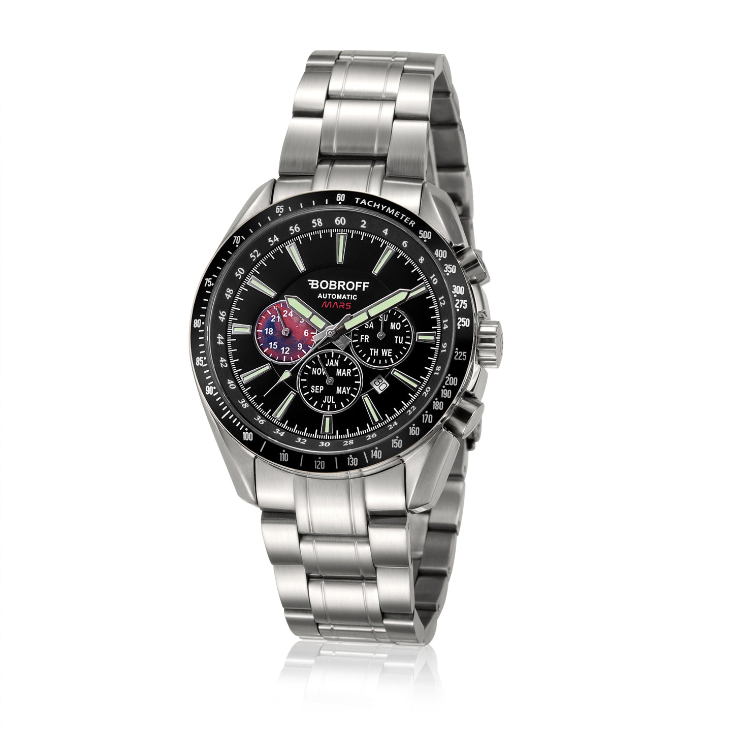 Bobroff BF0011 Men Watch 42mm 10ATM