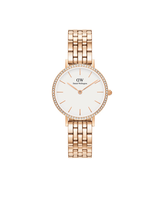 Daniel Wellington DW00100666 watch for women with a white dial and stainless steel strap.