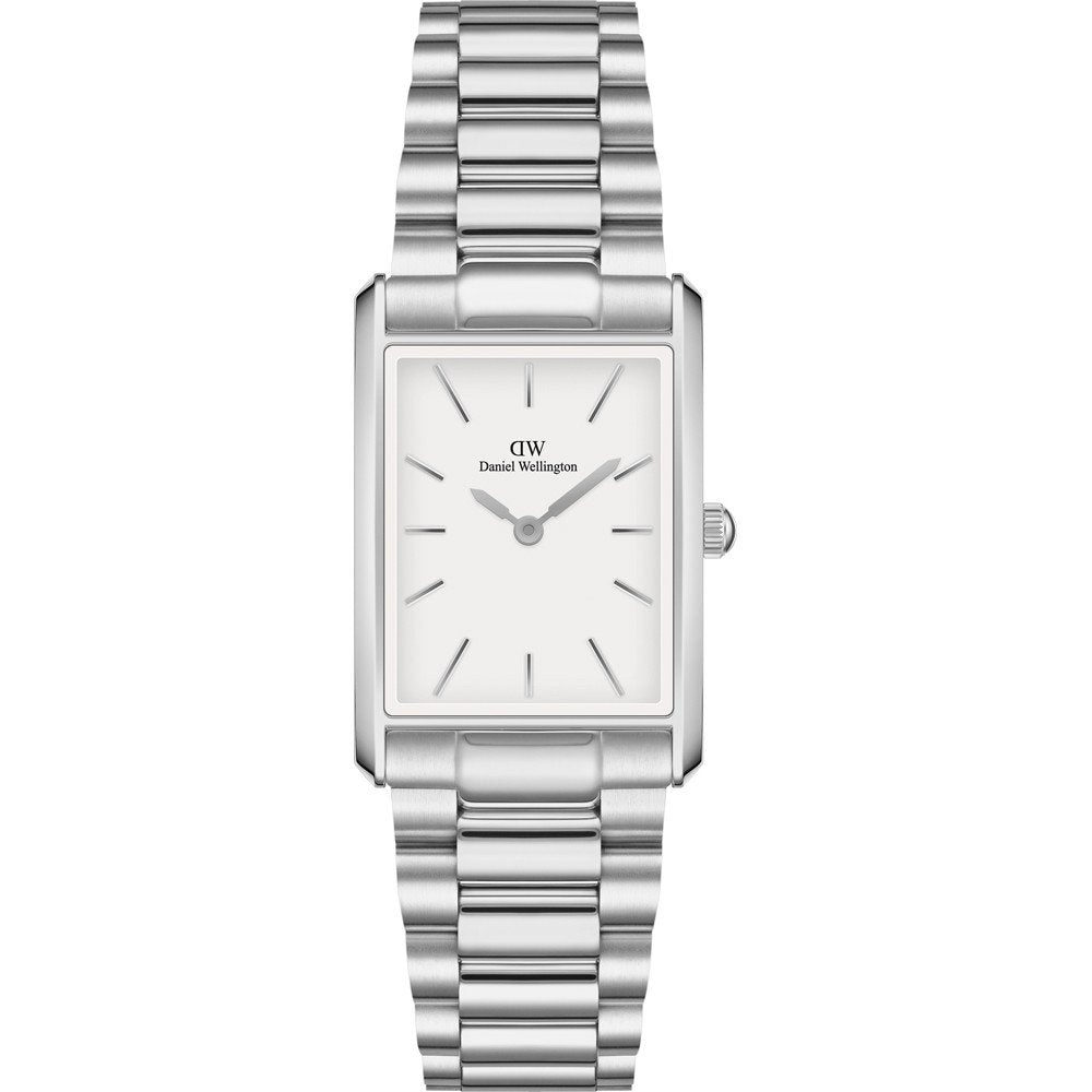 Daniel Wellington DW00100700 watch for women with a white dial and stainless steel strap.