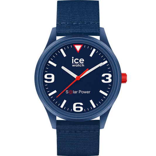 Ice IC020059 watch for men with a blue dial and silicone strap.