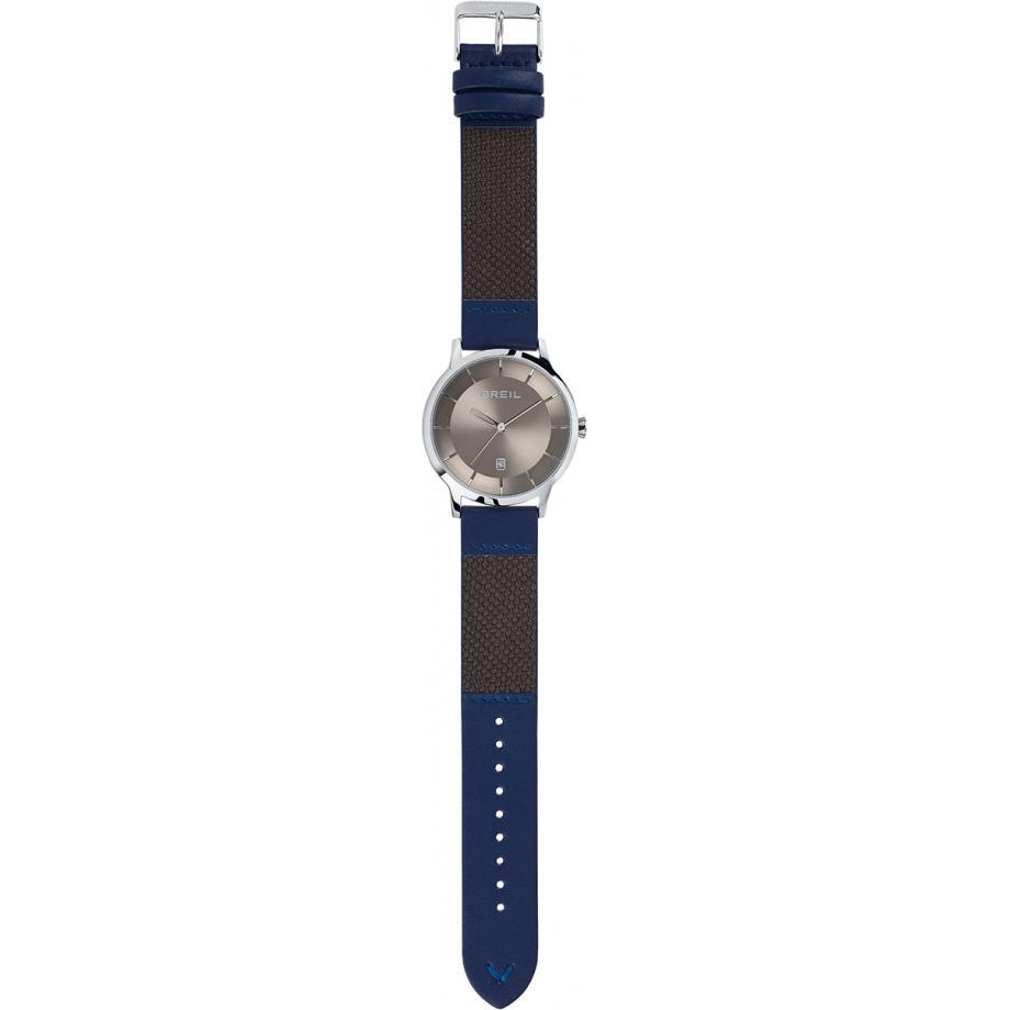 Breil TW1739 watch for man with a grey dial and fabric strap.