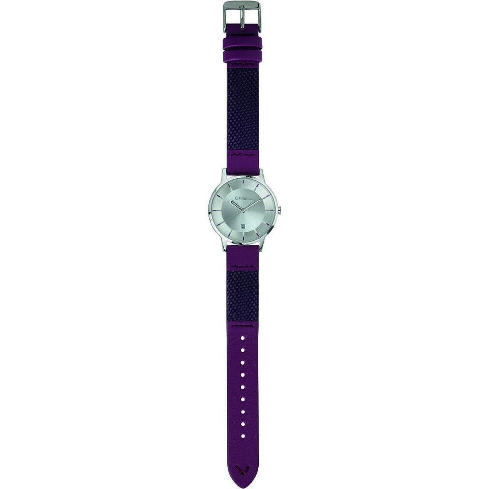 Breil TW1745 watch for man with a grey dial and fabric strap.