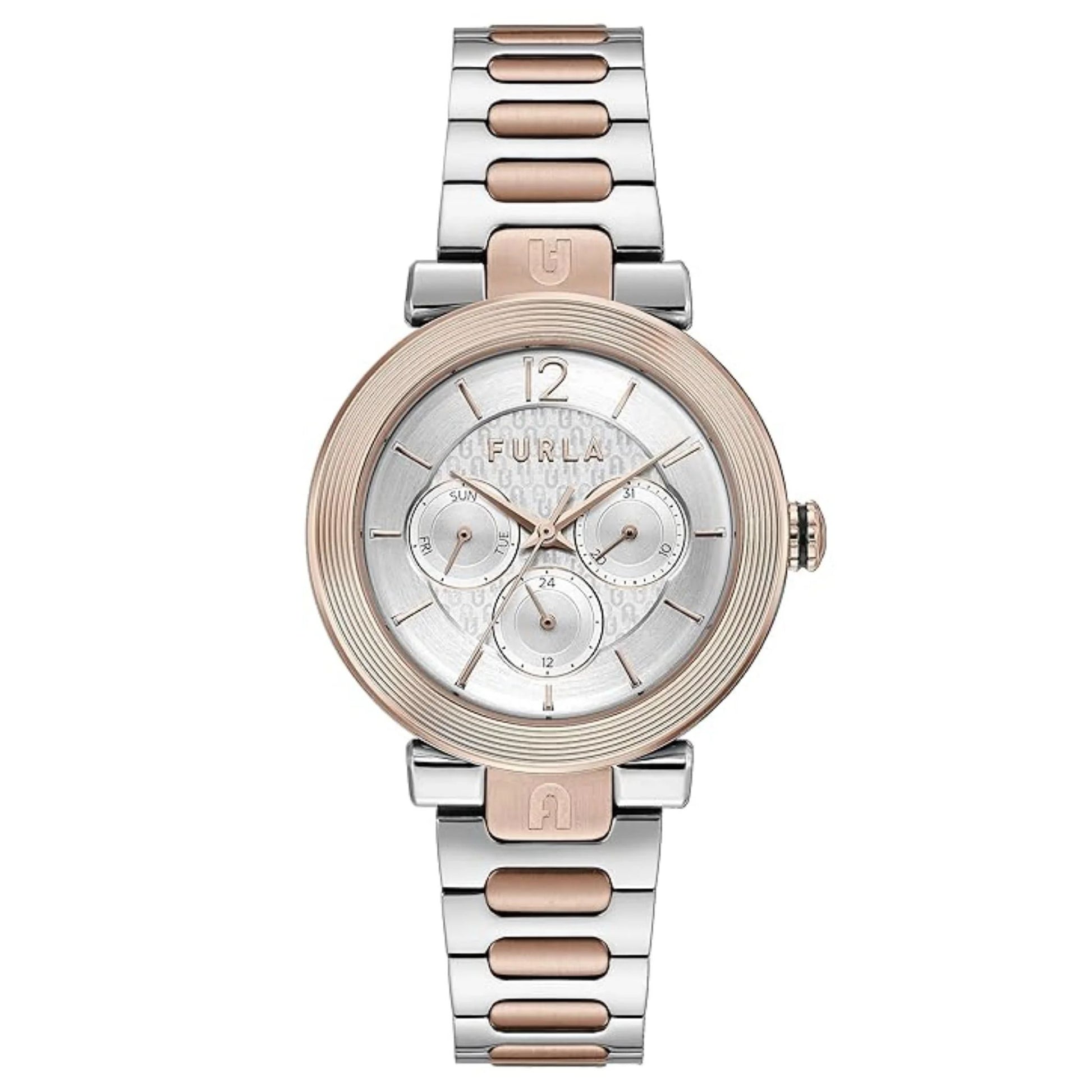 Furla WW00011004L5 watch for women with a grey dial and stainless steel strap.