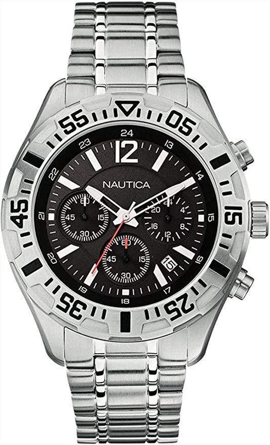 Nautica A19628G Men Watch 44mm 10 ATM
