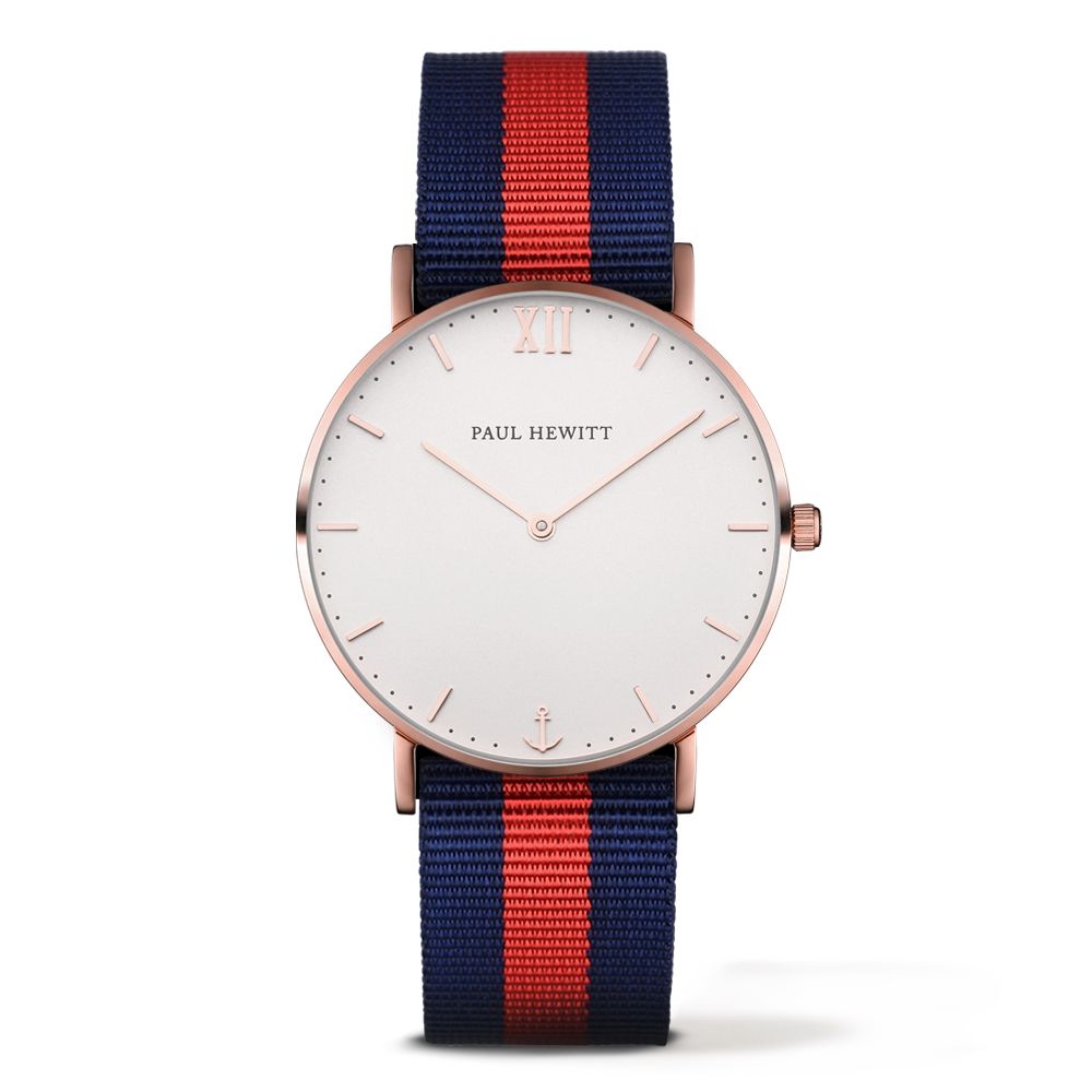 Paul hewitt PH-SA-R-ST-W-NR-20 Unisex Watch 39mm 3 ATM