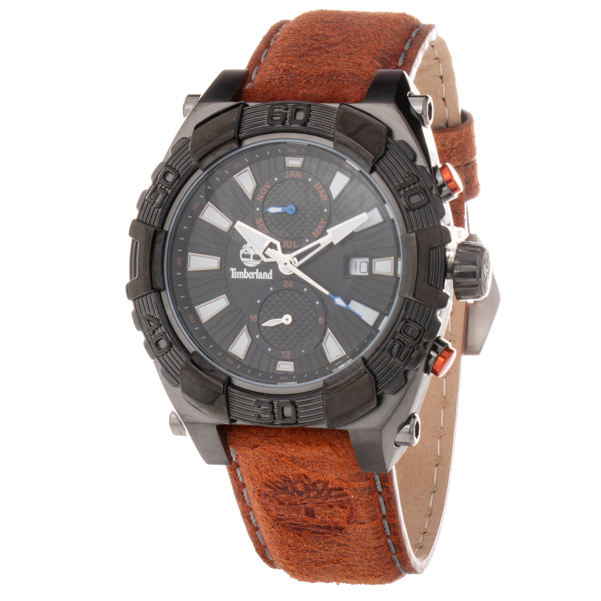 Timberland 13332JSTB-BR Men Watch 45mm 10ATM